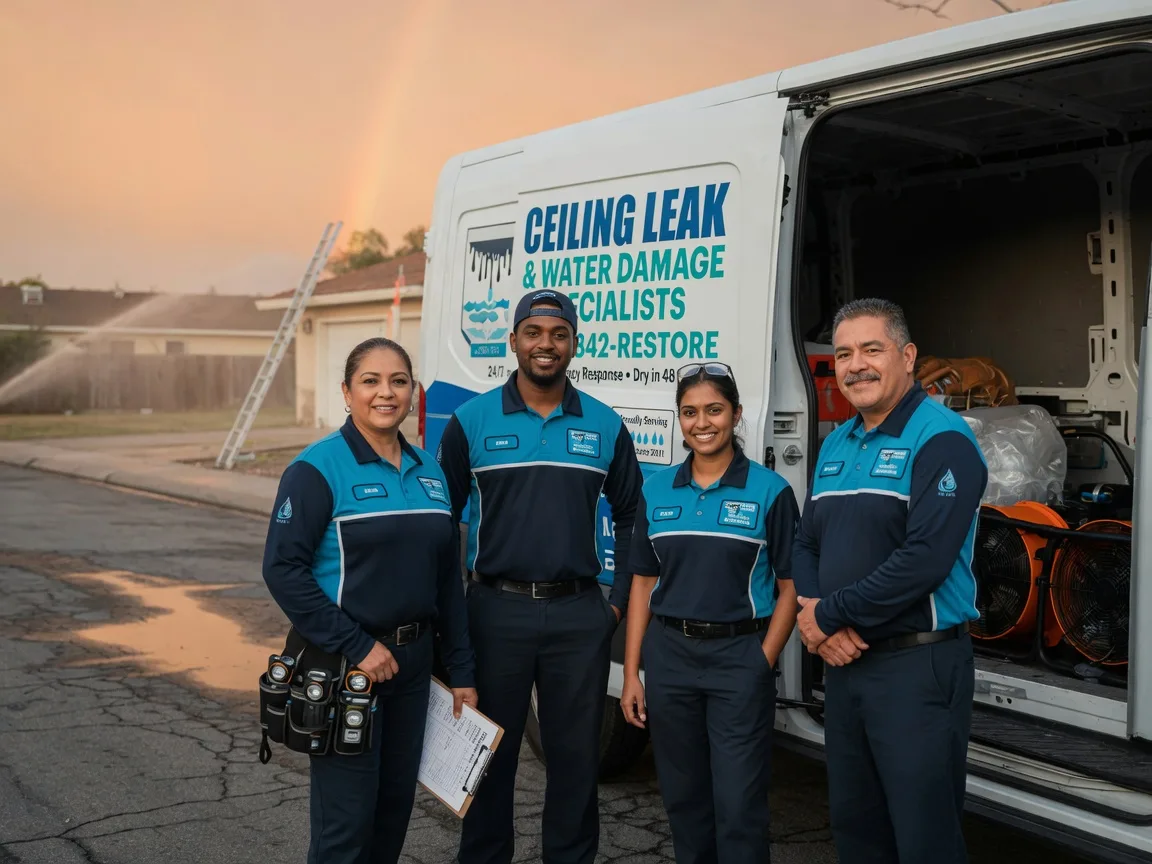 Ceiling Leak Cleanup company in Ashland, IL