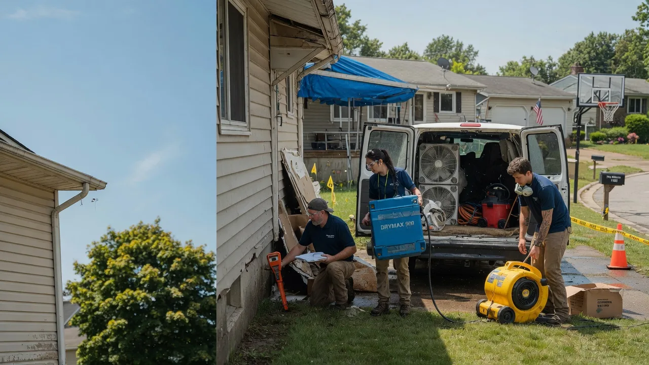 Ceiling Leak Cleanup in Ashland, IL near me