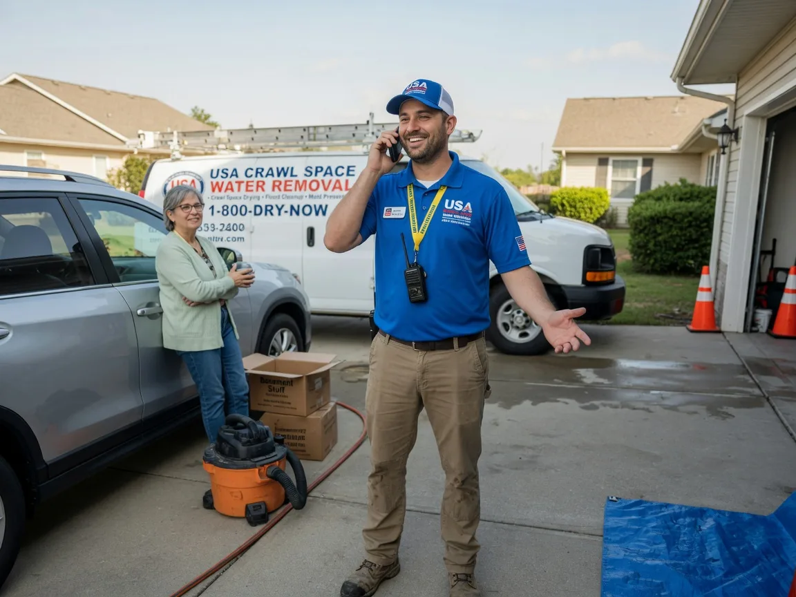 Crawl Space Water Removal Ashland, IL FAQs